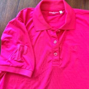 New Pink AUDEMARS PIGUET Golf Polo Shirt - Size S
